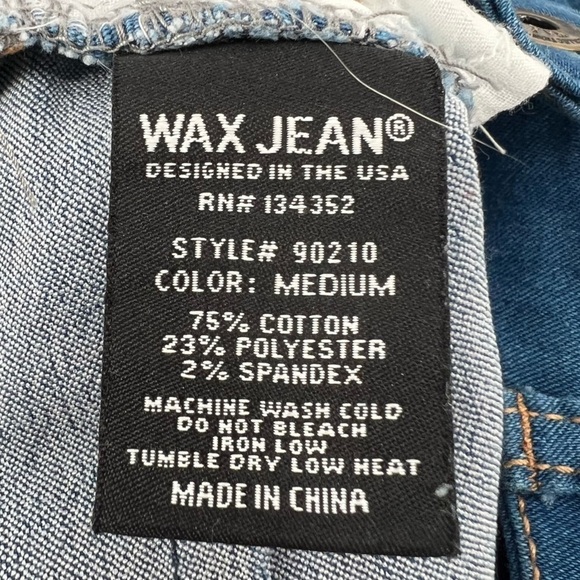 Wax Jean Butt I Love You Skinny Denim Jeans Size 9 Women’s - Picture 6 of 6